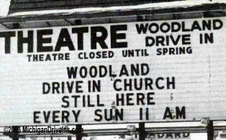Woodland Drive-In Theatre - Woodland Drive-In Church 1970S Courtesy Pastor Verbrugge